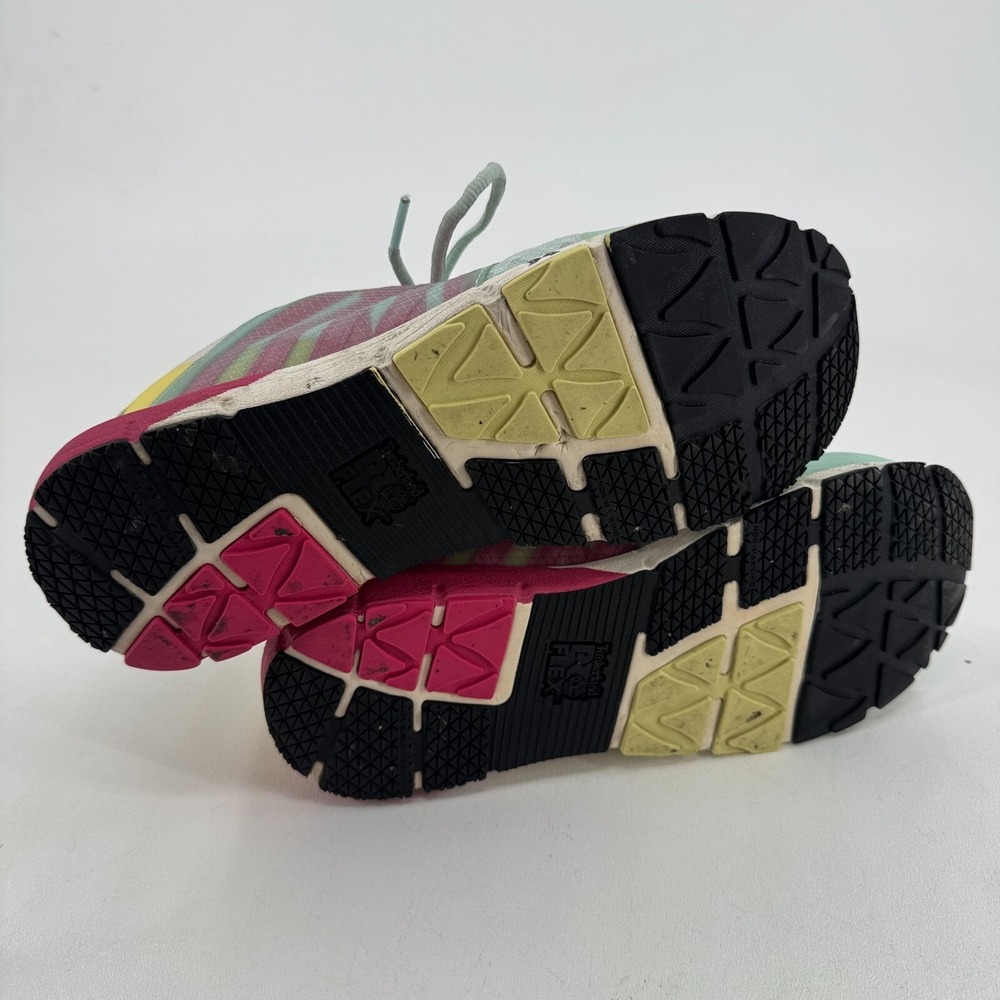 Timberland Pro Work Shoes Day One Radius WOMENS Multicolor Lace Up Comp Toe 8.5 - Picture 7 of 15
